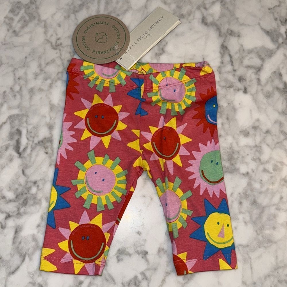 NWT STELLA McCARTNEY PINK SUN LEGGINGS 3M